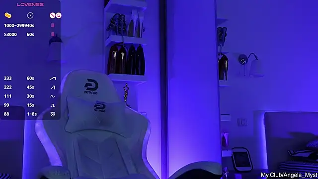 Angela Myst online show from March 10, 7:18 pm