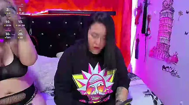 Snapshot of katieeandsharonn chatting on February 13, 1:37 pm katieeandsharonn online show from February 13, 1:37 pm