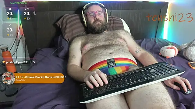 Snapshot of tenshi23strip chatting on December 21, 6:52 am tenshi23strip online show from December 21, 6:52 am