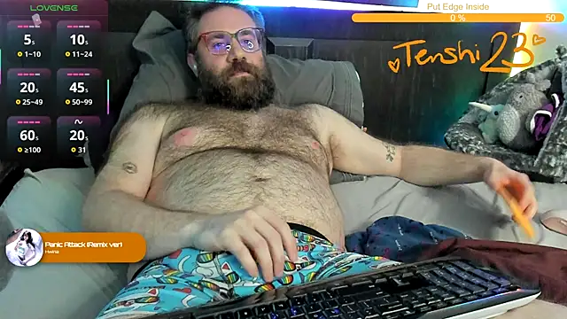 tenshi23strip online show from April 11, 4:17 am