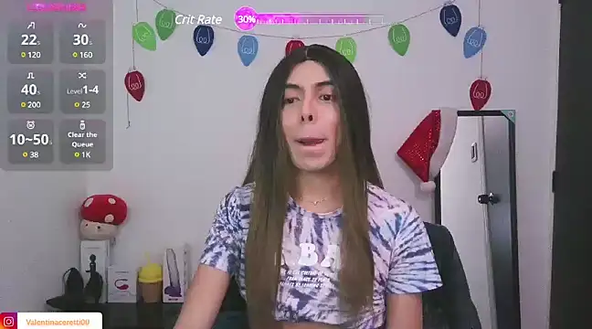 valentina crtti online show from January 7, 1:14 pm