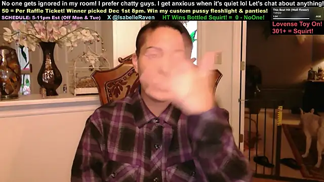 Snapshot of IsabelleRaven chatting on October 29, 10:11 pm IsabelleRaven online show from October 29, 10:11 pm