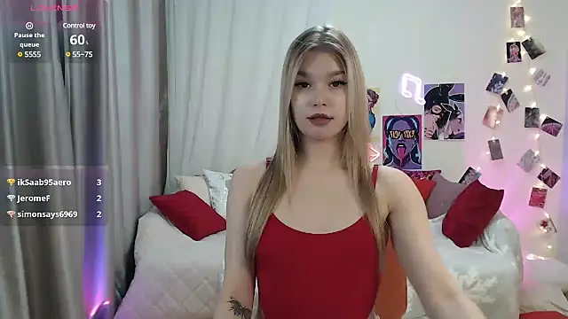 Snapshot of BattyMelody chatting on March 1, 6:32 pm BattyMelody online show from March 1, 6:32 pm