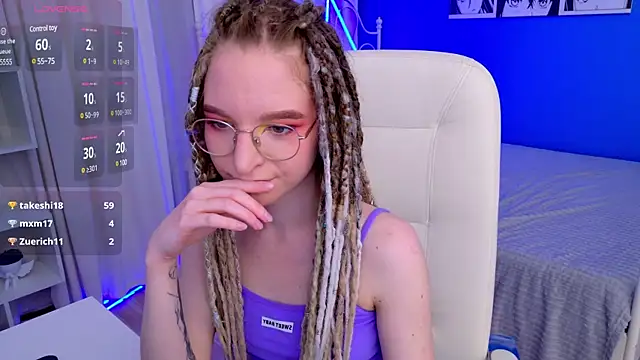 VioletShine online show from January 30, 5:06 pm