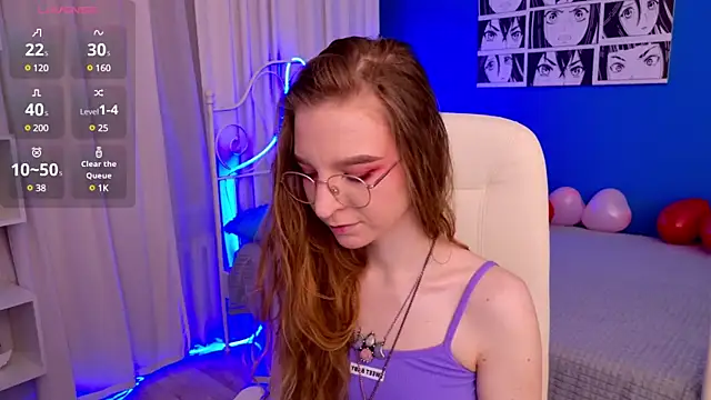 VioletShine online show from February 12, 3:05 pm