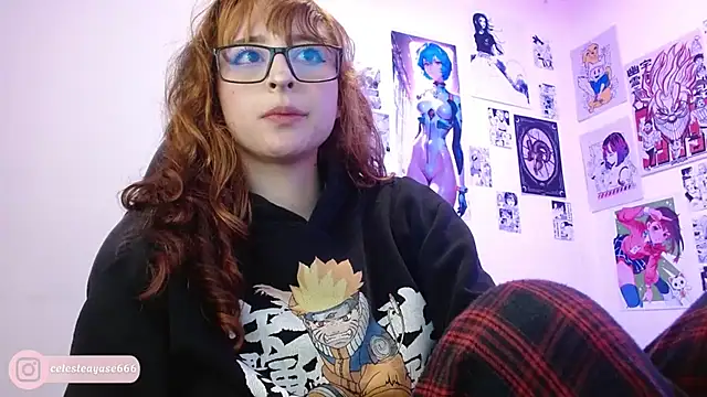 Snapshot of CelesteAyase chatting on January 7, 12:02 am CelesteAyase online show from January 7, 12:02 am