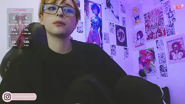 Snapshot of CelesteAyase chatting on February 14, 2:08 am CelesteAyase online show from February 14, 2:08 am