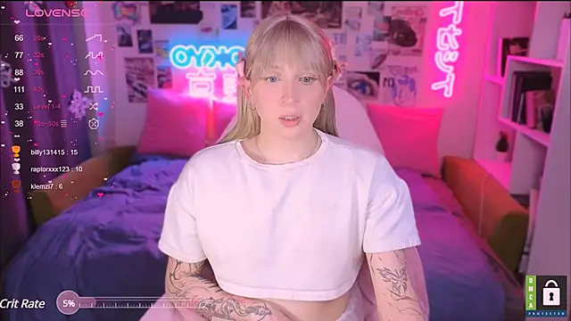 p1nkvenom online show from January 23, 7:18 pm