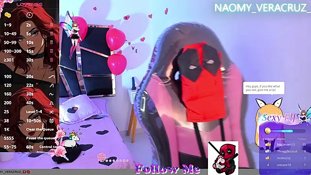 Naomy veracruz  online show from February 25, 8:09 pm