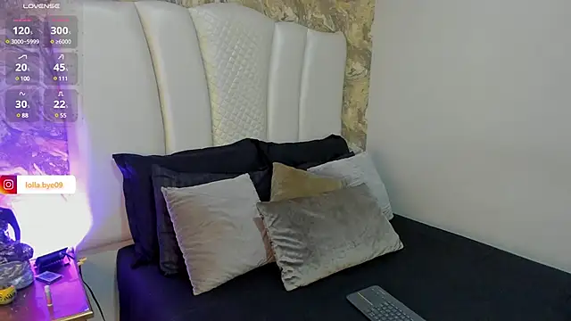 Snapshot of LollaByer chatting on February 21, 9:00 pm LollaByer online show from February 21, 9:00 pm