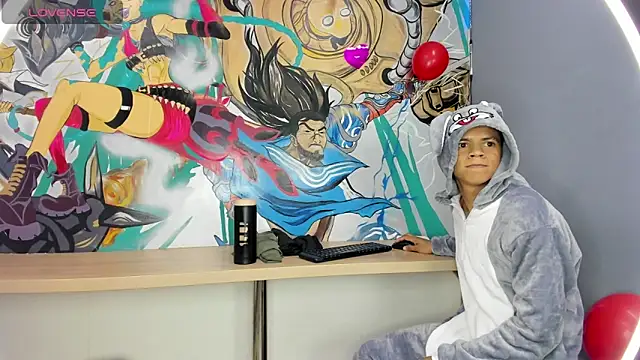 Snapshot of Jeffry_wolvess chatting on February 15, 6:55 pm Jeffry wolvess online show from February 15, 6:55 pm