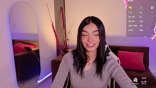 Snapshot of AnabelWolf chatting on February 9, 4:00 pm AnabelWolf online show from February 9, 4:00 pm