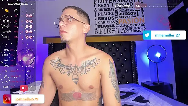 JoshMillerr  online show from March 12, 11:01 pm