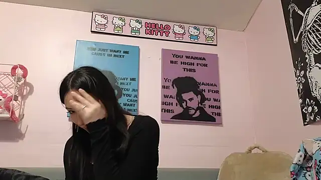 Snapshot of tokyobaby chatting on February 21, 3:34 am tokyobaby online show from February 21, 3:34 am