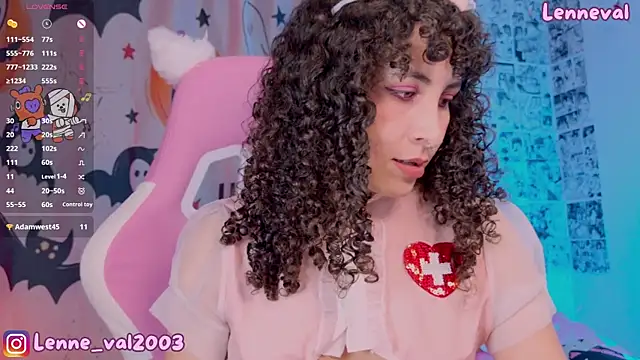 Lenneval1 online show from October 9, 2:09 am