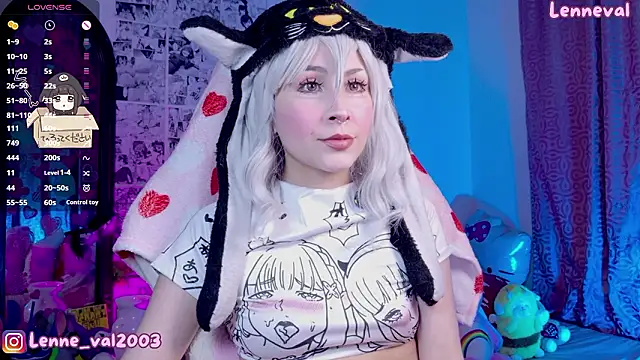 Lenneval1 online show from February 23, 4:21 am