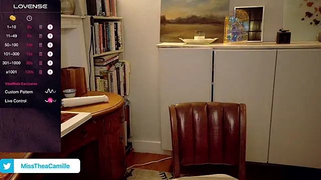 Snapshot of MissTheaCamille chatting on January 23, 11:15 pm MissTheaCamille online show from January 23, 11:15 pm