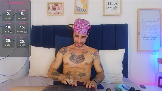 Lancelot Benwick online show from November 10, 9:25 pm