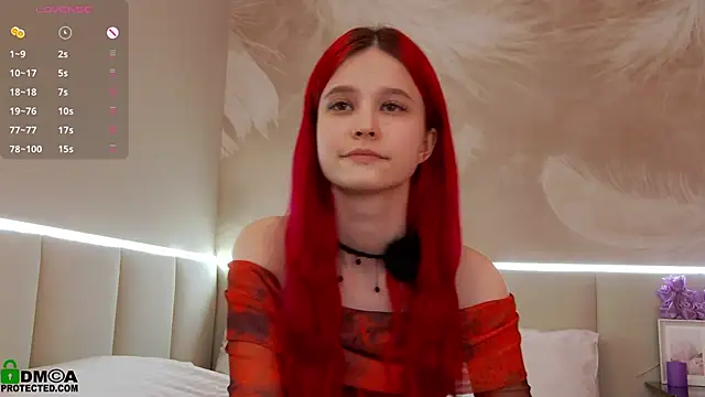 Rina Red online show from March 6, 1:37 am