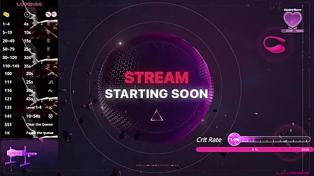 PrisBrayden online show from January 13, 3:01 am