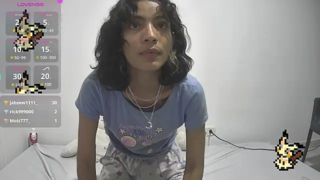 Snapshot of Lovelyamyy chatting on January 31, 4:25 am Lovelyamyy online show from January 31, 4:25 am