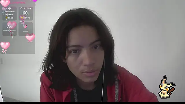 Snapshot of Lovelyamyy chatting on February 19, 1:50 pm Lovelyamyy online show from February 19, 1:50 pm