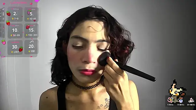 Snapshot of Lovelyamyy chatting on March 5, 5:18 am Lovelyamyy online show from March 5, 5:18 am