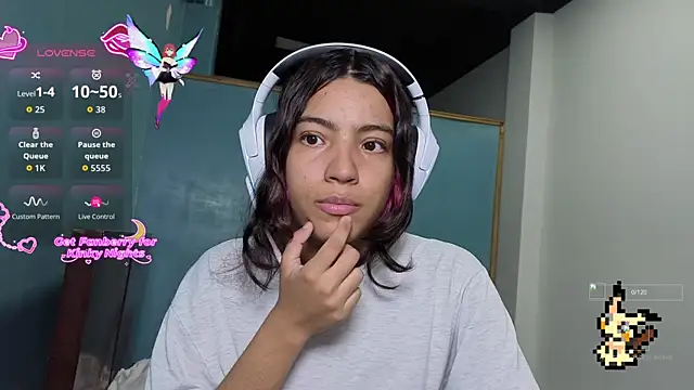 Snapshot of Lovelyamyy chatting on October 26, 11:09 pm Lovelyamyy online show from October 26, 11:09 pm