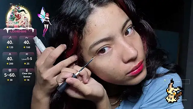 Snapshot of Lovelyamyy chatting on November 15, 6:55 am Lovelyamyy online show from November 15, 6:55 am