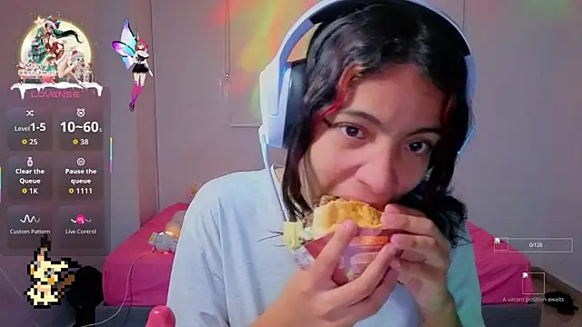 Snapshot of Lovelyamyy chatting on November 29, 4:26 am Lovelyamyy online show from November 29, 4:26 am