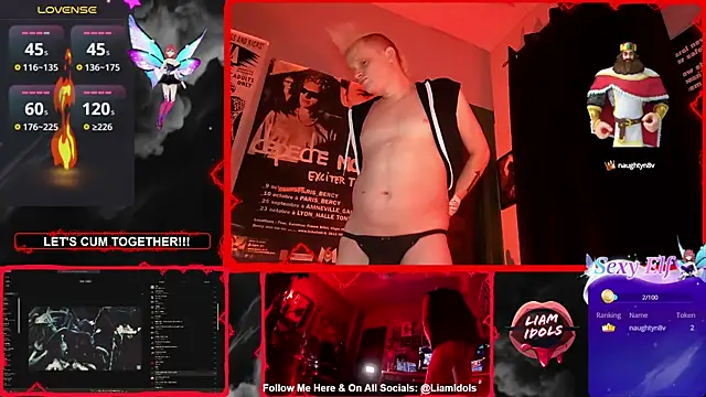 Snapshot of LiamIdols chatting on January 17, 6:47 am LiamIdols online show from January 17, 6:47 am