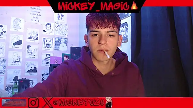 Snapshot of Mickey_Magic chatting on March 10, 5:07 pm Mickey Magic online show from March 10, 5:07 pm