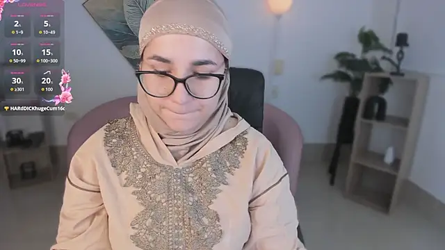 Ayha khalaf online show from October 30, 1:18 am