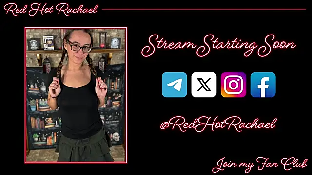 RedHotRachael online show from March 14, 11:11 pm