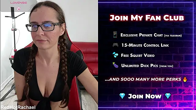 RedHotRachael online show from November 15, 4:21 am