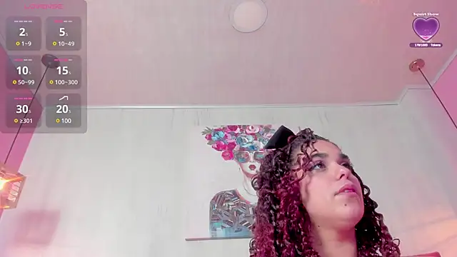 Snapshot of ninna_curly chatting on March 8, 8:11 am ninna curly online show from March 8, 8:11 am