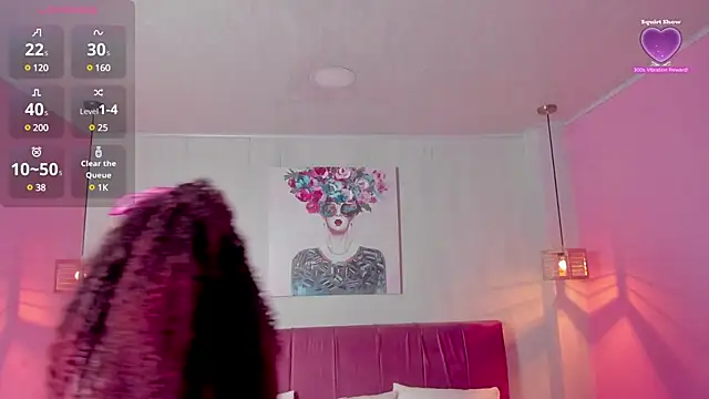 Snapshot of ninna_curly chatting on March 12, 4:19 am ninna curly online show from March 12, 4:19 am