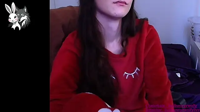 Snapshot of BadBunnyXWolfyLive chatting on October 13, 1:22 pm BadBunnyXWolfyLive online show from October 13, 1:22 pm