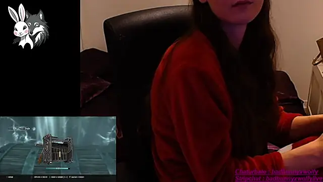 Snapshot of BadBunnyXWolfyLive chatting on October 14, 5:58 pm BadBunnyXWolfyLive online show from October 14, 5:58 pm