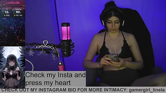 Gamergirl-Linela online show from January 11, 8:47 pm