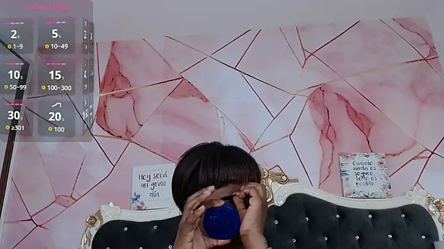 Snapshot of LindaBird chatting on February 9, 8:35 pm LindaBird online show from February 9, 8:35 pm