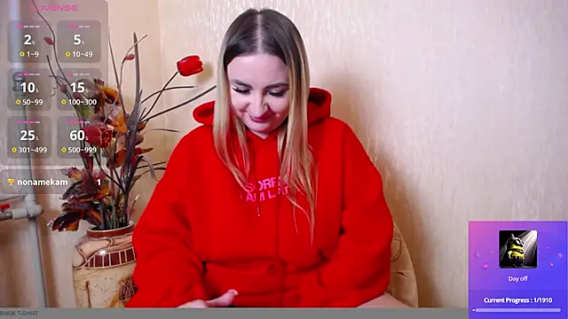 Snapshot of YourSwetiwGirl chatting on February 9, 4:40 pm YourSwetiwGirl online show from February 9, 4:40 pm