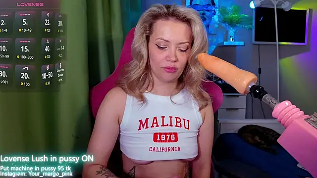 Snapshot of Margony chatting on October 18, 4:26 am Margony online show from October 18, 4:26 am