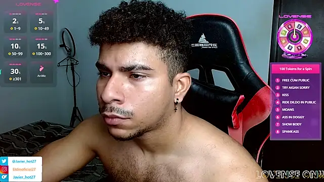 Javier Hot27 online show from June 30, 2:29 pm