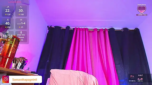 Snapshot of samantha_pagniini chatting on June 5, 6:52 am samantha pagniini online show from June 5, 6:52 am