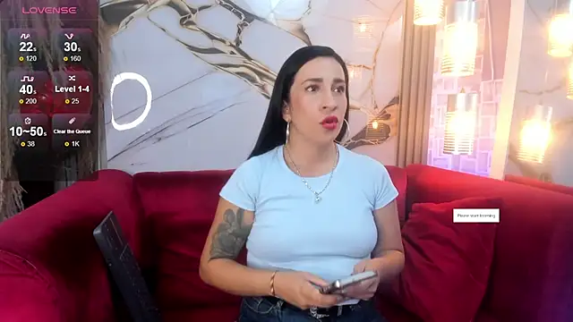 Bella williamss  online show from July 8, 7:40 pm