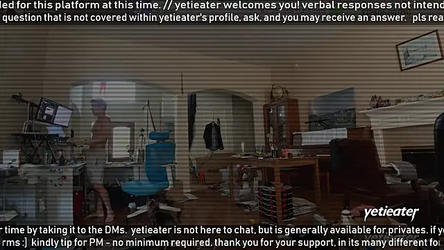 Snapshot of yetieater chatting on June 19, 4:55 pm yetieater online show from June 19, 4:55 pm