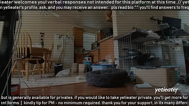 Snapshot of yetieater chatting on June 24, 4:17 pm yetieater online show from June 24, 4:17 pm