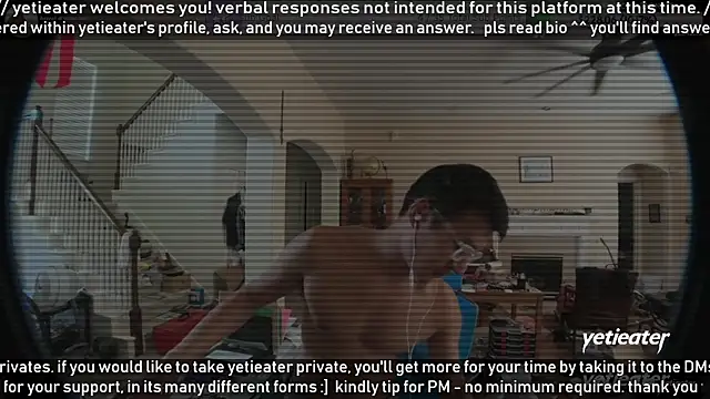 Snapshot of yetieater chatting on July 20, 6:54 pm yetieater online show from July 20, 6:54 pm