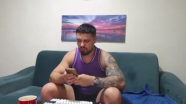 Tiberius hunk online show from November 30, 10:19 am